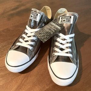 Men’s Converse chuck taylors metallic BRAND NEW!